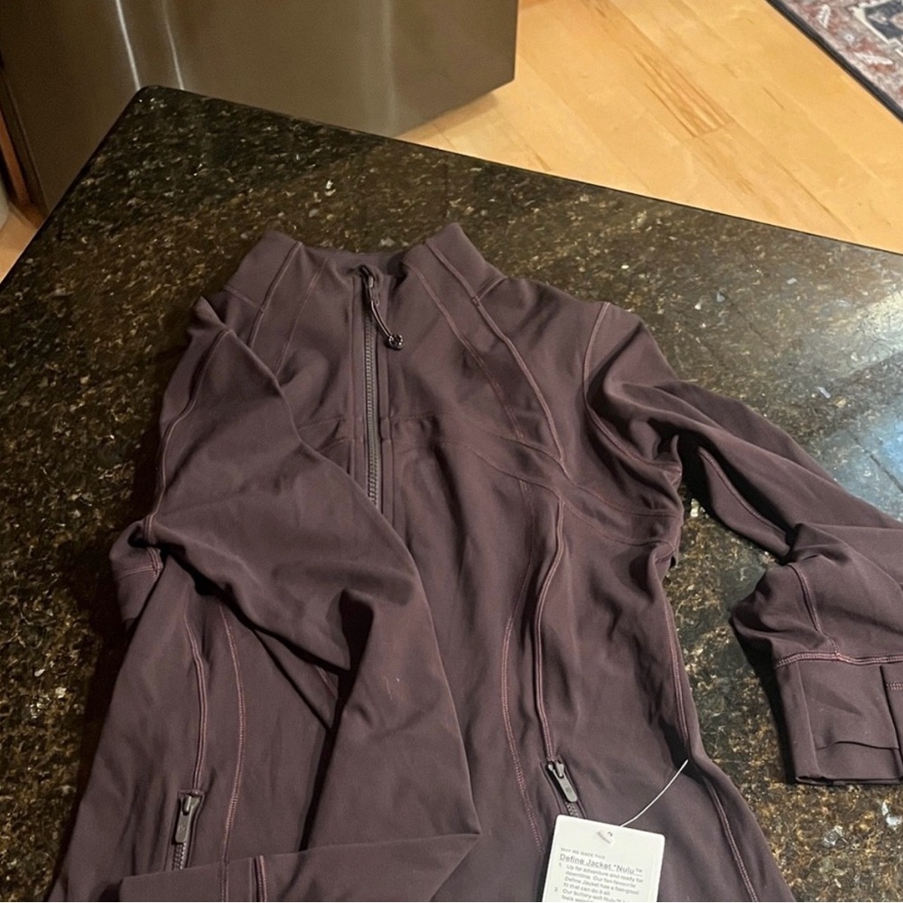 Lululemon Define Jacket Nulu Sequoia Sz.10 - Picture 3 of 3
